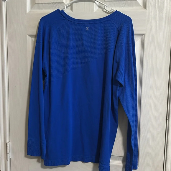 Xersion Longsleeve Athletic Top - Racing Blue XXLarge NWT - Picture 5 of 5
